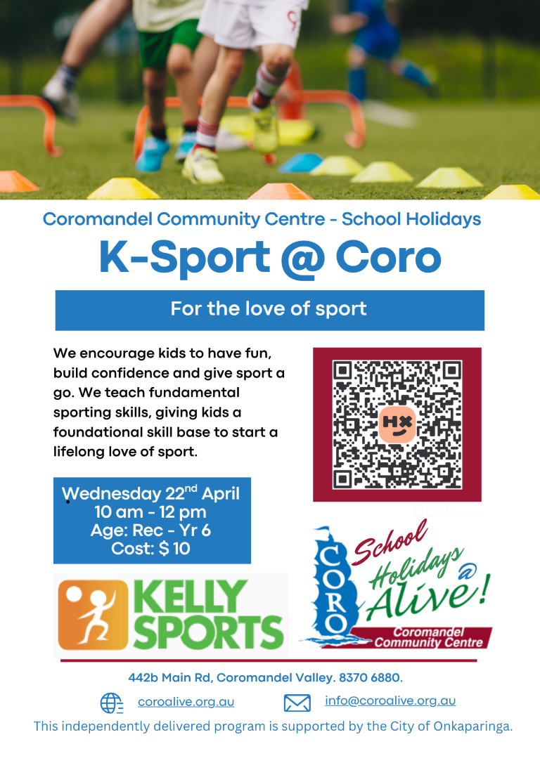 School Holiday Activity - K-Sport at Coro